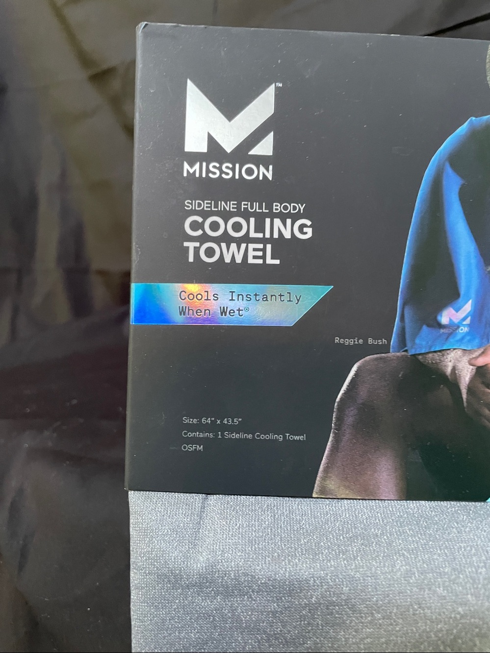 ❤️ NWT COOLING WRAP RARE SIZE MISSION FULL BODY 64” x 43.5”. UPF